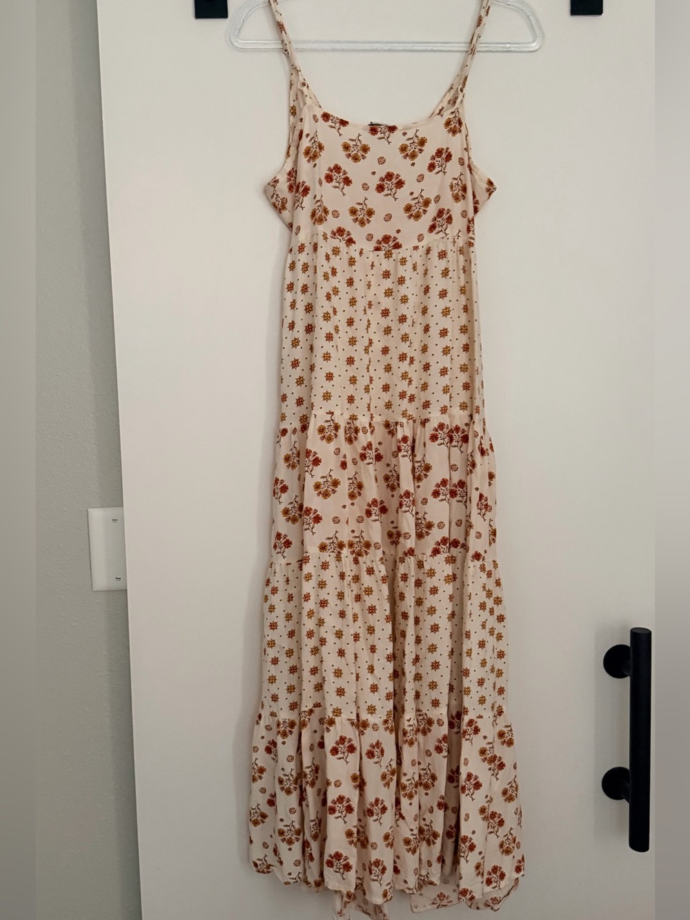Patrons of Peace maxi dress / floral cami dress - Picture 3 of 4